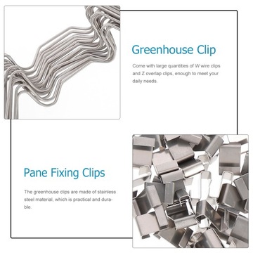 АКСЕССУАРЫ ДЛЯ ЗАЖИМОВ ДЛЯ ТЕПЛИЧНОГО СТЕКЛА