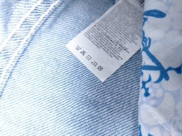 DESIGUAL unikatowe spodenki jeansowe 32 (L)