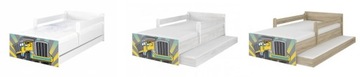 Детская кровать MAX 200х90 +матрас +ящик