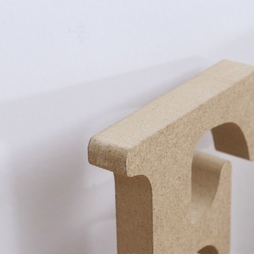 Деревянные настенные украшения в форме сердца, буквы алфавита