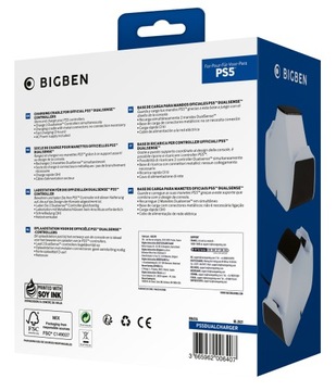 Двойное зарядное устройство BigBen для планшетов PS5 DualSense