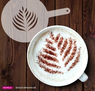 Шаблоны украшений для кофе — 21 дизайн