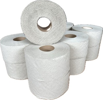 PAPIER TOALETOWY JUMBO SZARY fi19 12 ROLEK
