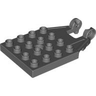 LS NOWE LEGO DUPLO KLOCEK 4x4 UCHWYT PODSTAWA 4X4 HAK DŹWIG
