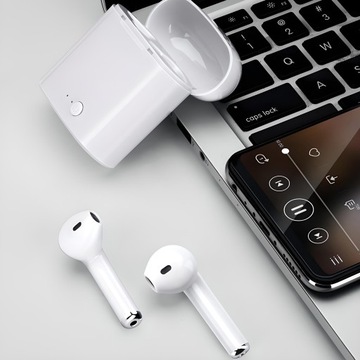 БЕСПРОВОДНЫЕ BT НАУШНИКИ i7s TWS С POWERBANK
