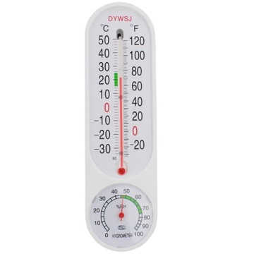 ТЕРМОМЕТР, ГИГРОМЕТР, ВНУТРЕННИЙ, НАРУЖНЫЙ, НАСТЕННЫЙ