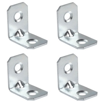 4 x Łącznik kątowy, kątownik 25X25X16 mm