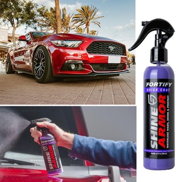 WOSK CERAMICZNY DO LAKIERU 3W1 SPRAY WAX POWŁOKA DETAILING + 2X MIKROFIBRA