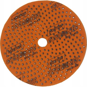 Krążek Norton MULTI-AIR Cyclonic 150mm - P280 POMARAŃCZOWY nr.3 10 sztuk