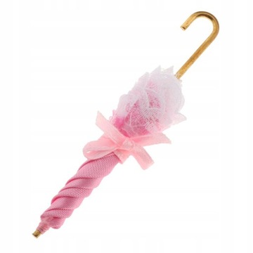 Zestaw 3 miniaturowych parasolek do domku dla lalek: 12 domek dla lalek