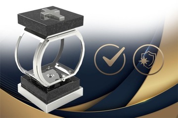 Надгробный фонарь Silver Hybrid PREMIUM