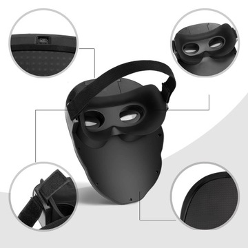 МАСКА СО СВЕТОДИОДНОЙ ПОДСВЕТКОЙ, УПРАВЛЯЕМОЙ С ПОМОЩЬЮ СМАРТФОНА - BLUETOOTH