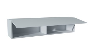 Szafka 120x30x30 biały mat-złożona.