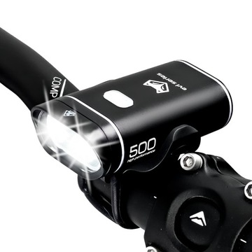 LAMPKA ROWEROWA PRZEDNIA LED LATARKA USB iLIGHT