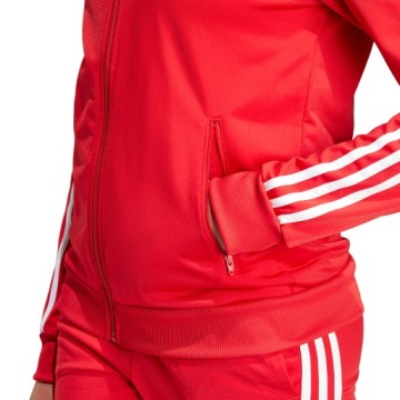 Женский спортивный костюм Adidas Essentials с 3 полосками красный IJ8784 R. XL