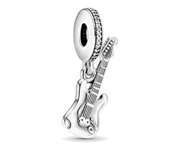 CHARMS PRZYWIESZKA BEADS ELEKTRYCZNA GITARA GUITAR