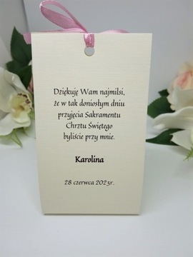 WA17B Благодарственное письмо + открытка на крещение КРЕЩЕНИЕ