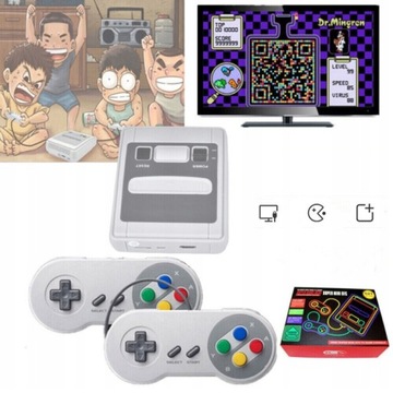 МИНИ РЕТРО 621 ИГРОВАЯ КОНСОЛЬ С 2 КОНТРОЛЛЕРАМИ ДЛЯ ДЕТЕЙ