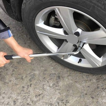 ПРОЧНЫЙ ТЕЛЕСКОПИЧЕСКИЙ КОЛЕСНЫЙ КЛЮЧ 17 19 21 23 мм ИНСТРУМЕНТЫ ДЛЯ АВТОМОБИЛЬНЫХ КОЛЕС