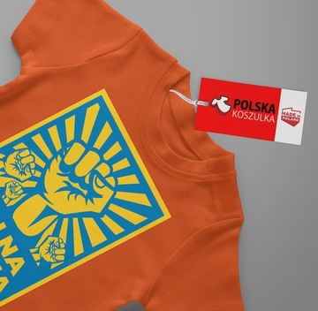 KOSZULKA UKRAINA WOLNA STOP WOJNIE 3XL