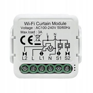 STEROWNIK ROLET WIFI TUYA SMART HOME DOPUSZKOWY