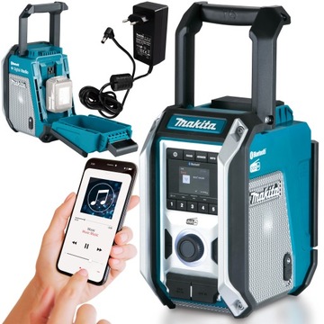 MAKITA DMR115DAB RADIO BLUETOOTH AKU ZASILACZ