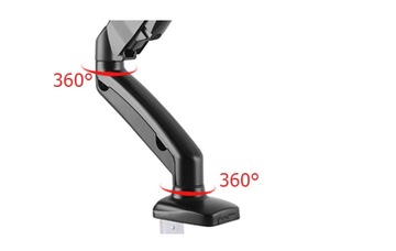 НАСТОЛЬНЫЙ ПОВОРОТНЫЙ ДЕРЖАТЕЛЬ ЖК-МОНИТОРА GAS 13-32