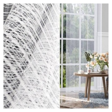 Штора белая, гладкая, полированная, сетка маркизет, 300 см на метр, Сарай