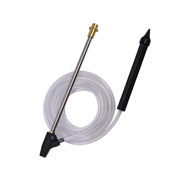 Dysza z lancą obrotową do podkładki z rurką