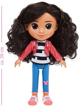 GABI'S CAT HOUSE ПОДВИЖНАЯ КУКЛА ГАББИ И ПОВЯЗКА НА ГОЛОВУ С КОШАЧЬИМИ УШАМИ 20 СМ