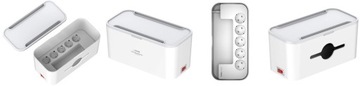 Ładowarka Listwa Zasilacz Organizer Kabli 3x USB