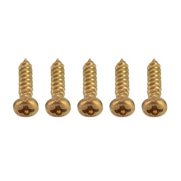 Хромированные винты крепления для гитарных клавиш, 50 шт.