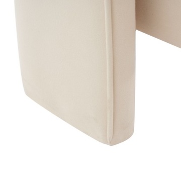 ŁÓŻKO DZIECIĘCE W KOLORZE AKSAMITNEGO BEŻU