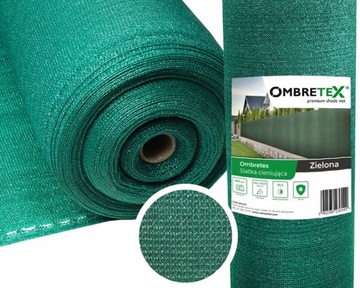 TKANINA OSŁONOWA 95% SIATKA CIENIUJĄCA 1,7x20m UV OSŁONA PRZED WIATREM 200g