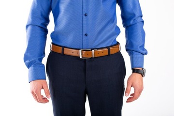 РЕМЕНЬ МУЖСКОЙ КОЖАНЫЙ БРЮКНЫЙ РЕМЕНЬ