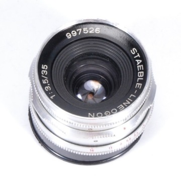 Staeble-Lineogon 35mm f/3.5 Paxette M39