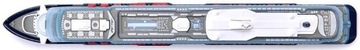 Круизный лайнер SIKU 1730 MEIN SCHIFF 1 |1:1400