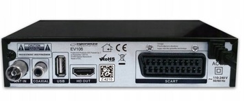 ЦИФРОВОЙ ТЮНЕР ESPERANZA DVB-T2 H.265/HEVC EV111P