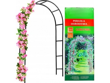 PERGOLA OGRODOWA ŁUK NA RÓŻE KWIATY 240cm