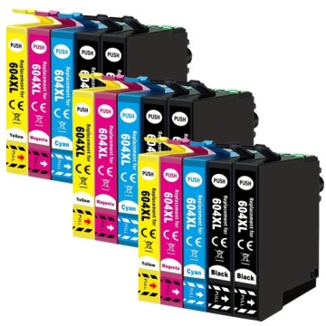 TUSZE 604 XL DO DRUKARKI EPSON MULTIPACK XP-2200 XP-2205 XP-3200 XP-3205