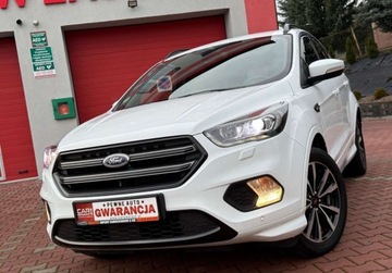 Ford Kuga II SUV Facelifting 1.5 EcoBoost 150KM 2017 Ford Kuga ST LINE Tylko80TysPrzebiegu PelnySerwisASO Bezwypadkowa 1Wlascic, zdjęcie 1