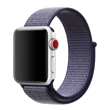 Pasek nylonowy do Apple Watch 1/2/3/4/5/6/7/8/9/SE/Ultra 42/44/45/49mm