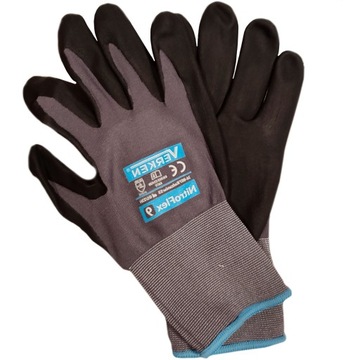 РАЗМЕР ГИБКИХ НИТРИЛОВЫХ ПЕРЧАТОК. M 8 ЗАЩИТНЫЕ РАБОЧИЕ ПЕРЧАТКИ