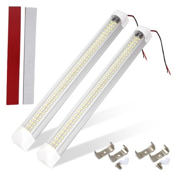 2X 12V DIODY LED DO KAMPERA PRZYCZEPY KEMPINGOWEJ OŚWIETLENIE VANA ŁODZI