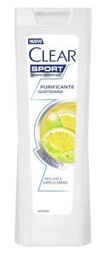 Clear Sport Purificante Szampon Przeciwłupieżowy