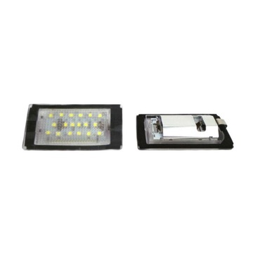 BMW E46 2D lampki rejestracji LED 650lm, 2szt