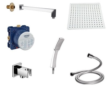 Grohe SmartBox + deszczownica 25 SET Kvadro Square