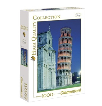 PUZZLE 1000 KRZYWA WIEŻA W PIZIE CLEMENTONI WŁOCHY