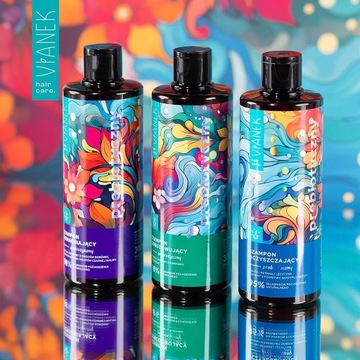 VIANEK Пребиотический очищающий шампунь 300мл - увлажняет и очищает кожу