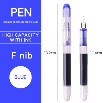 0.38/0.5mm Fountain Pen Writing Large Ink Off